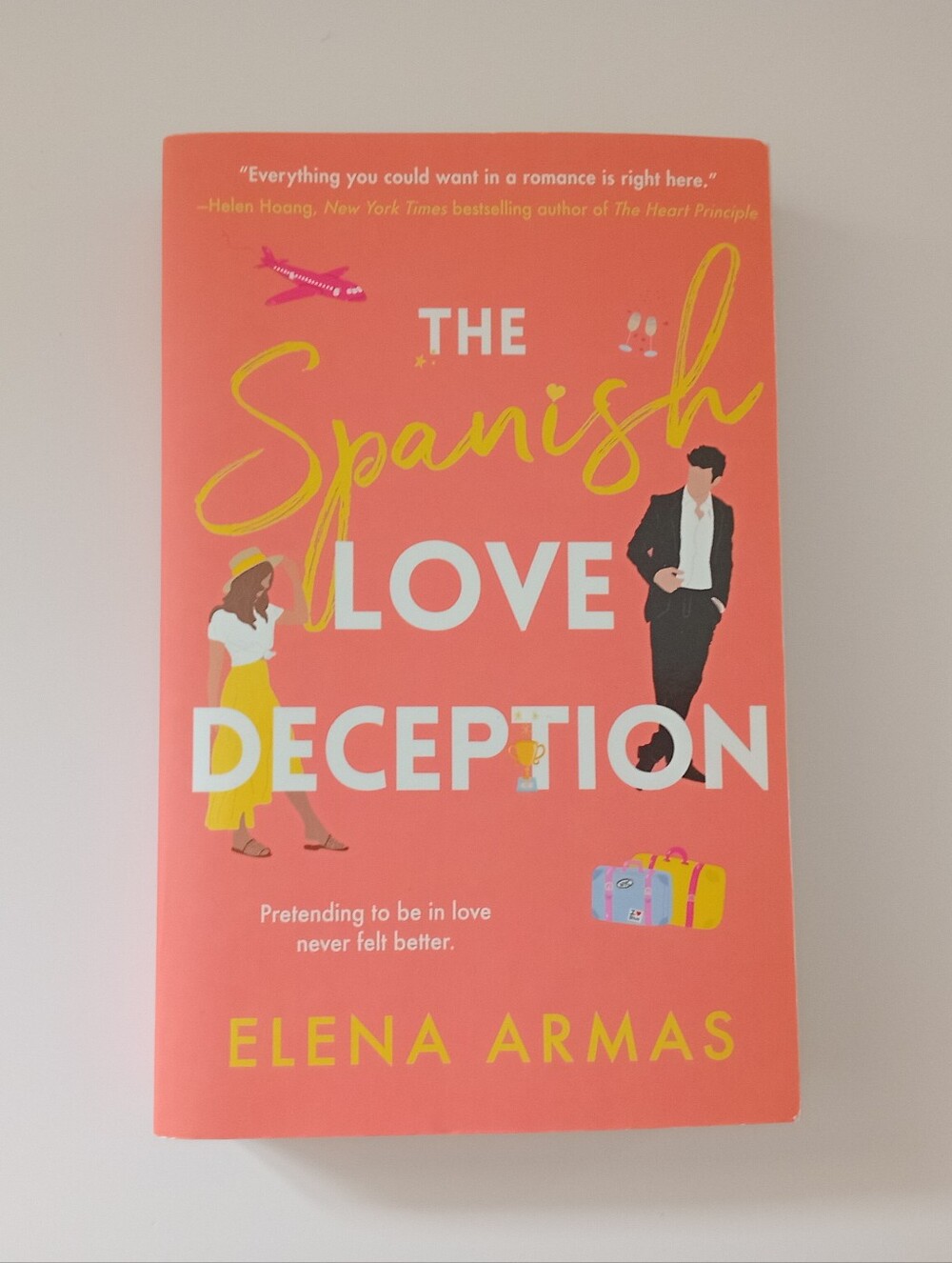 The Spanish Love Deception by Elena Armas Paperback Romance Novel 2022 VG